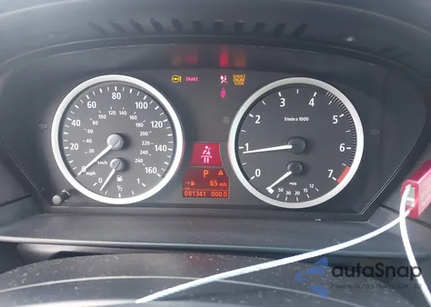 2005 BMW 545I z USA, uszkodzony, nr VIN WBANB33565B115610